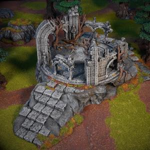 Hill Top Ruin ~ STL Set