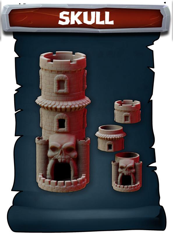 Skull tower