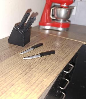 Barbie Steak Knives
