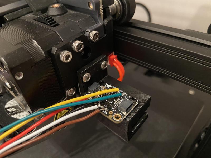 Ender 3 S1 ADXL343 Toolhead & Bed Mount