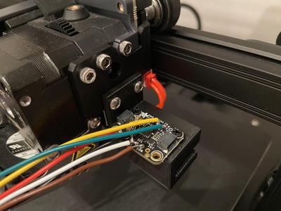 Ender 3 S1 ADXL343 Toolhead & Bed Mount