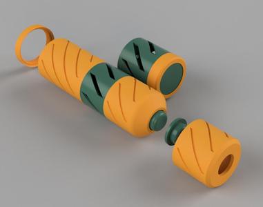 3D Printable Pro Micro Based Push Button
