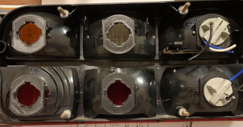 Volvo 240 Tail light 1156 1157 mod