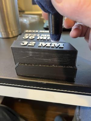 Raised Lettering Paint Blotter