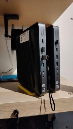 Stand for 2 HP T620 thin clients