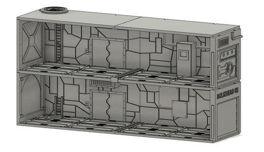 Sci Fi Miniature Display Shelf Starter Set