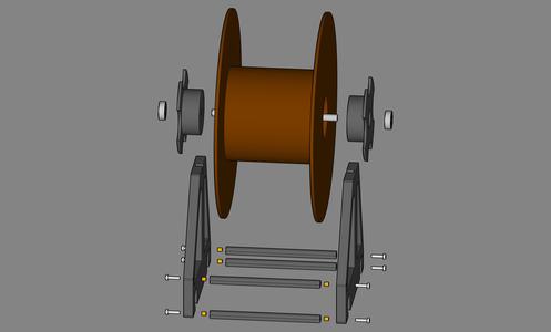 RepRack 3kg Polymaker Spool Stand