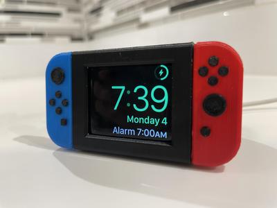 Nintendo switch style apple watch charger