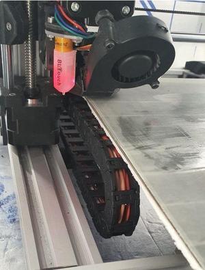 Bear Prusa heatbed cable chain mount