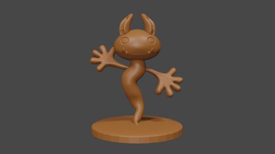 Ni No Kuni inspired, Boogly-Boo, Tabletop DnD miniature