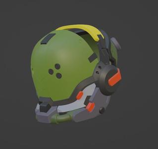 Titan fall pilot helmet