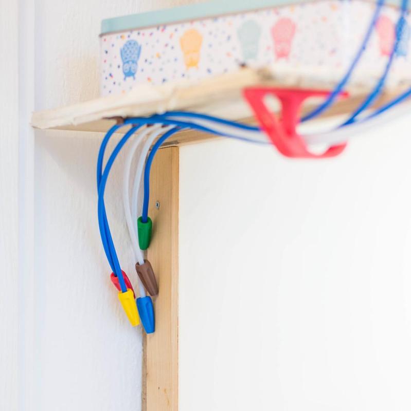 PTFE tube cap to keep the filament dry + Tube Holder