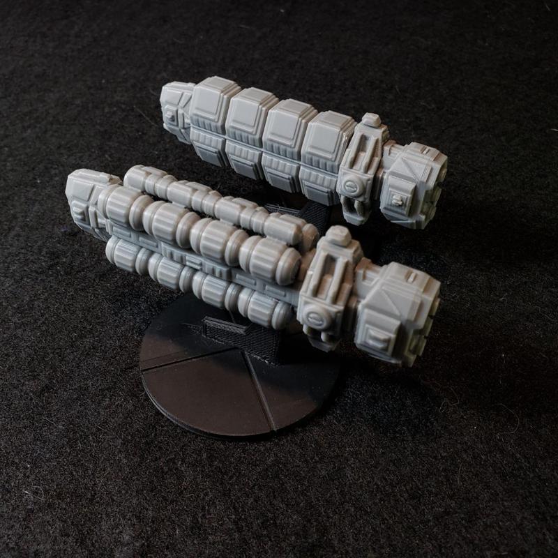 Fleet 2 Support Ship/tanker for tabletop wargames