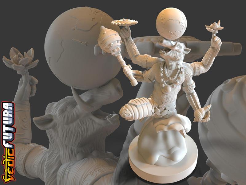 Varaha’s Resurrection Of Earth From Sin