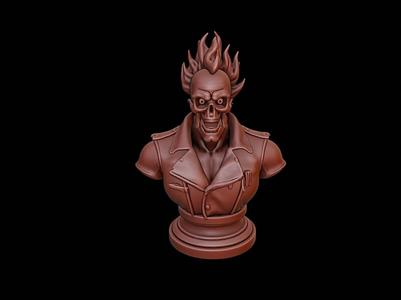 Ghost Rider Bust