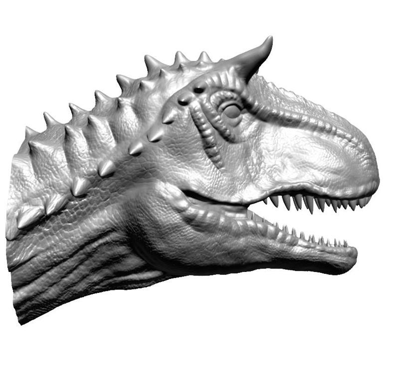 CARNOTAURUS HEAD