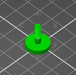 Optitrack M4 marker base