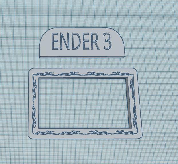 Ender 3 Display Cover Framer
