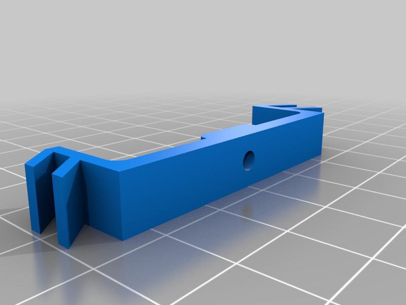 Bracket to fix Eu 503 (or similar) elettric box where miss the screw holder