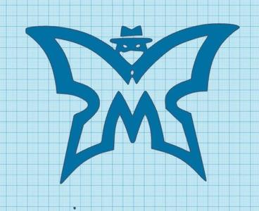 BLUE MORPHO LOGO - VENTURE BROS