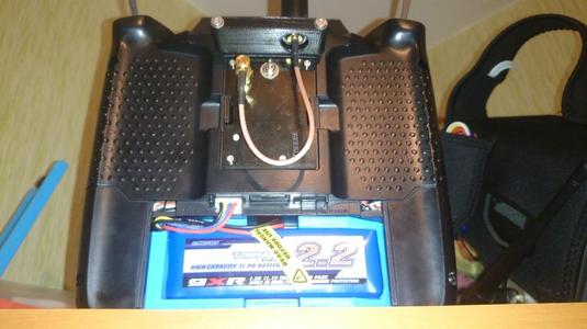 Turnigy 9XR PRO 2200mah battery dummy
