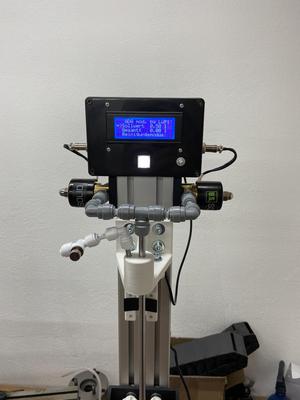 Counter pressure bottle filler