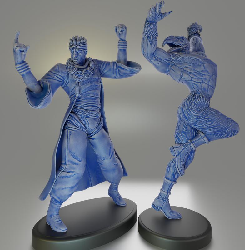 Abdol / Magician Red Jojo Figures