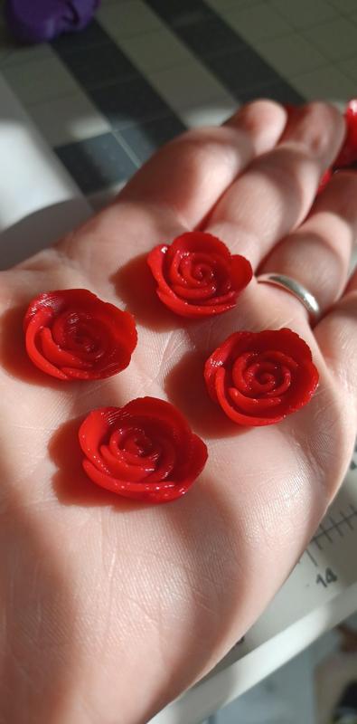 Rose -Tiny -Realistic style - Craft embellishment- love/ decor/ wreath making/ Miniature rose