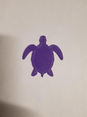 Turtle refrigerator magnet