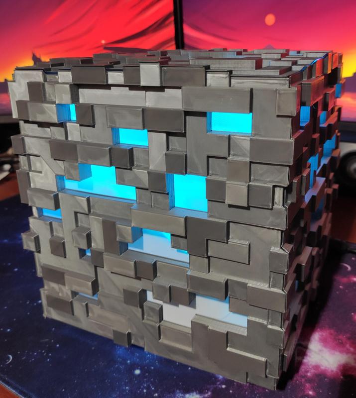 ITX Minecraft Ore PC case