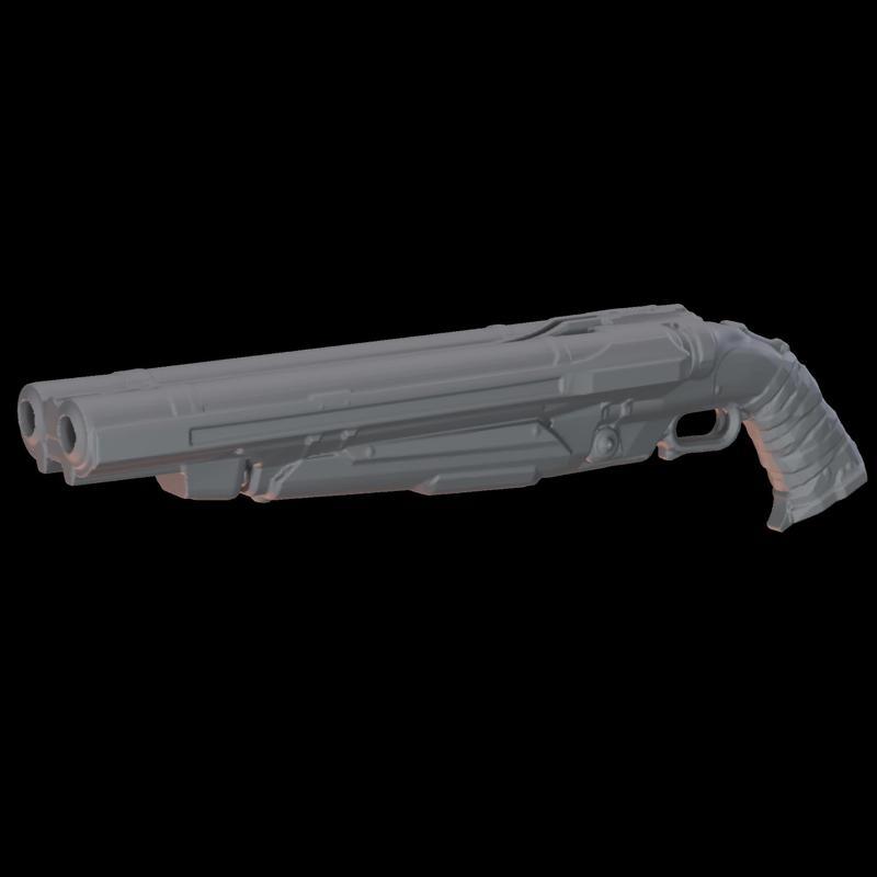 maraudergun - DOOM Hi-Poly