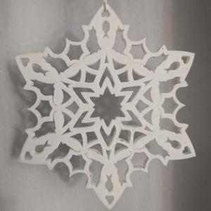 Cat-Themed Snowflake