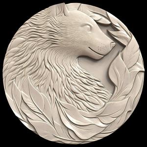3D Model STL File for CNC Router/Laser & 3D Printer A Mammal with Fur So Thick It Repels Arrows 2