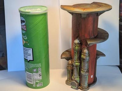 Chips Tube Silo 