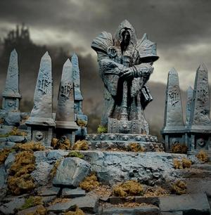 Arthas Statue