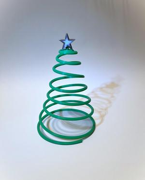Spiral Christmas Tree Decoration