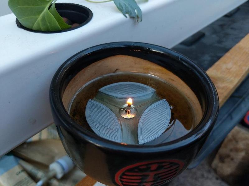 Floating Candle Oil Lamp