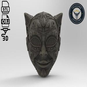 Carnival Mask 3D Print Model