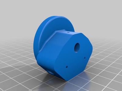 Low cost filament spool holder