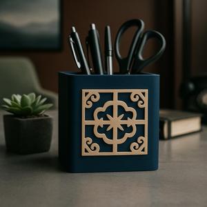 Lisbon Holder — Geometric Desk Holder