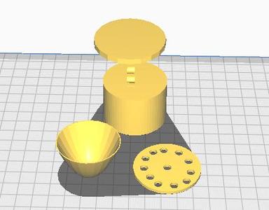cool diffuser bobblehead for 12 leds