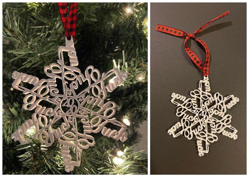 2020 Snowflake Ornament