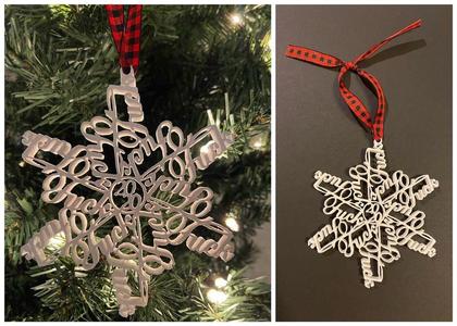 2020 Snowflake Ornament
