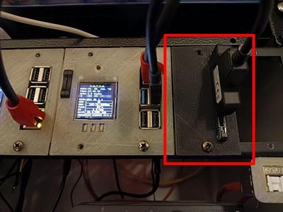 OpenSCAD - 2.5" HDD Rack Mount