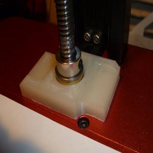  Elegoo Mars Bottom z axis bearing support, remix for linear thrust bearing