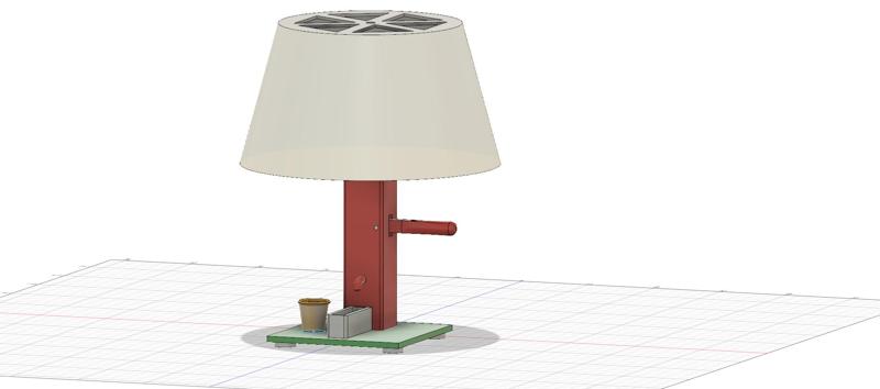 Water pump Lamp