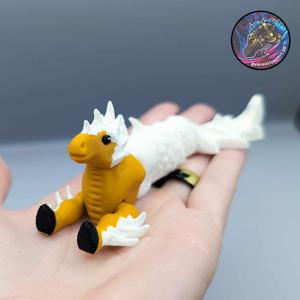Baby Flexi Hippocampus Keychain
