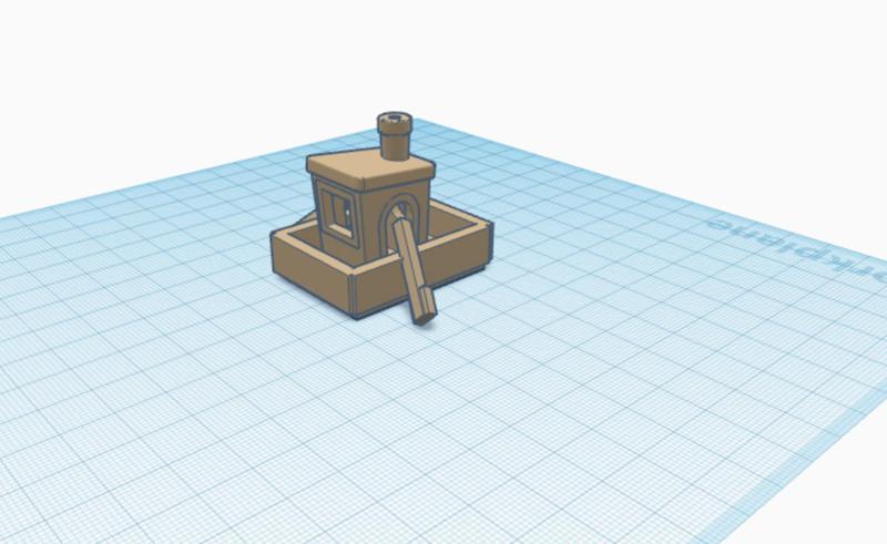 Minecraft Boat Benchy