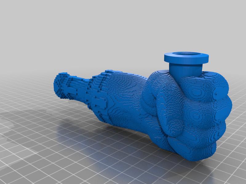 Voxel Fist 420 Pipe