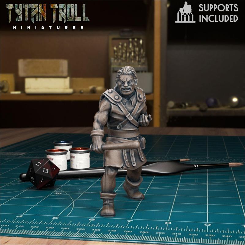 Curse of Strahd - Milosh Mini [Pre-Supported]